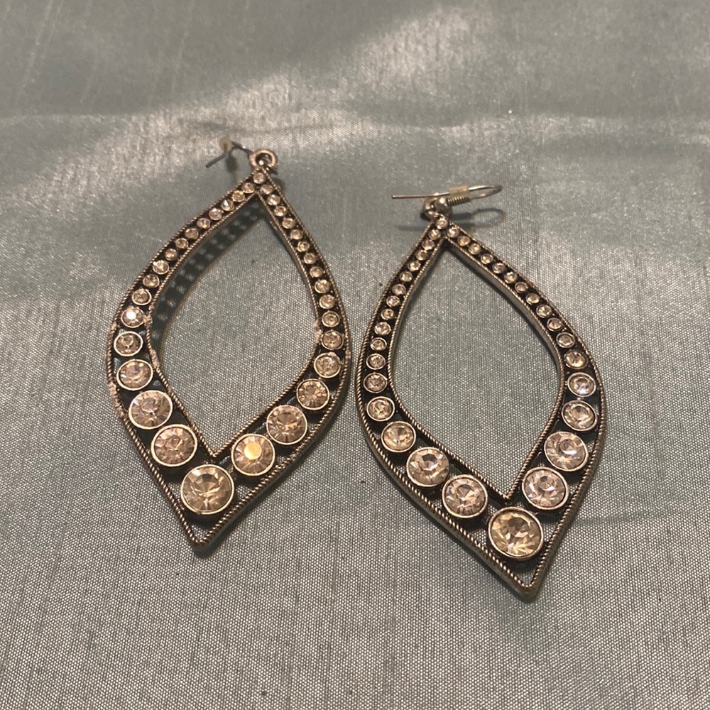 RHINESTONE FASHION EARRINGS